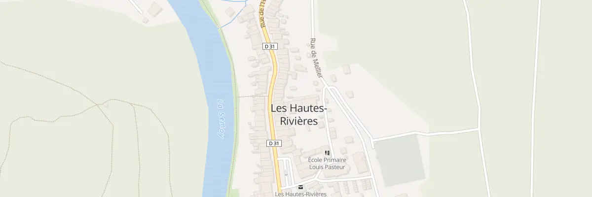 Plan du 26 Rue de l’Hôtel de Ville aux Hautes-Rivières