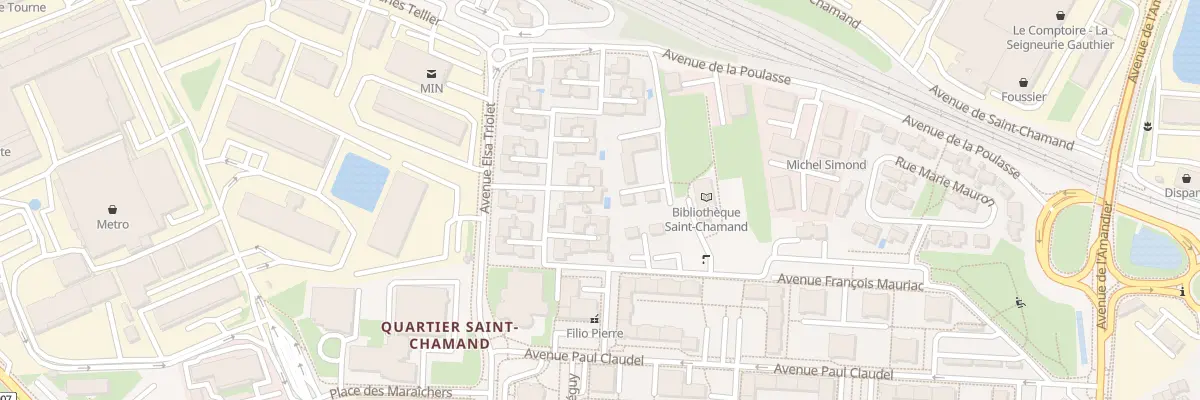 Plan du 21 Rue Jean Giono à Avignon
