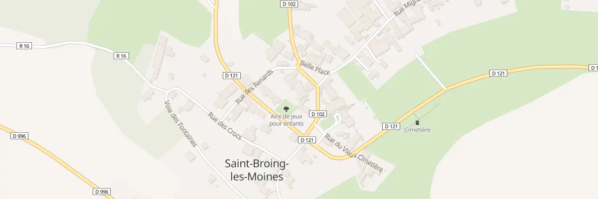 Plan du 3 Rue de l’Eglise à Saint-Broing-les-Moines