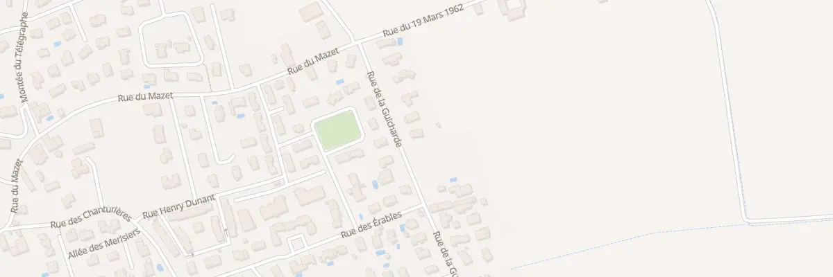 Plan du 46 Rue de la Guicharde à Communay