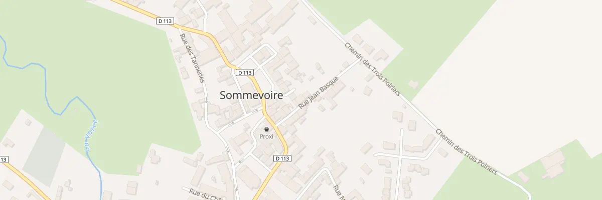 Plan du 9 Rue Jean Basque à Sommevoire