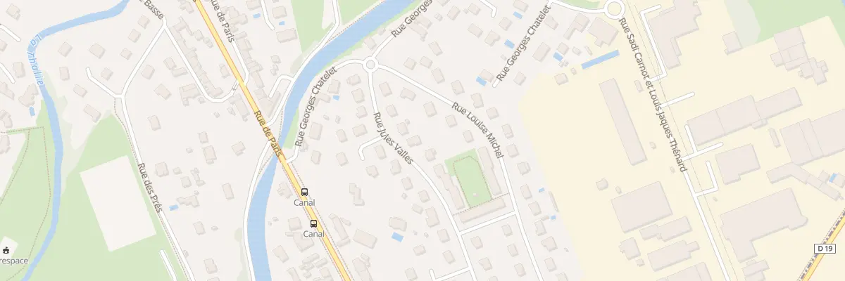 Plan du 16 Rue Jules Valles à Champforgeuil