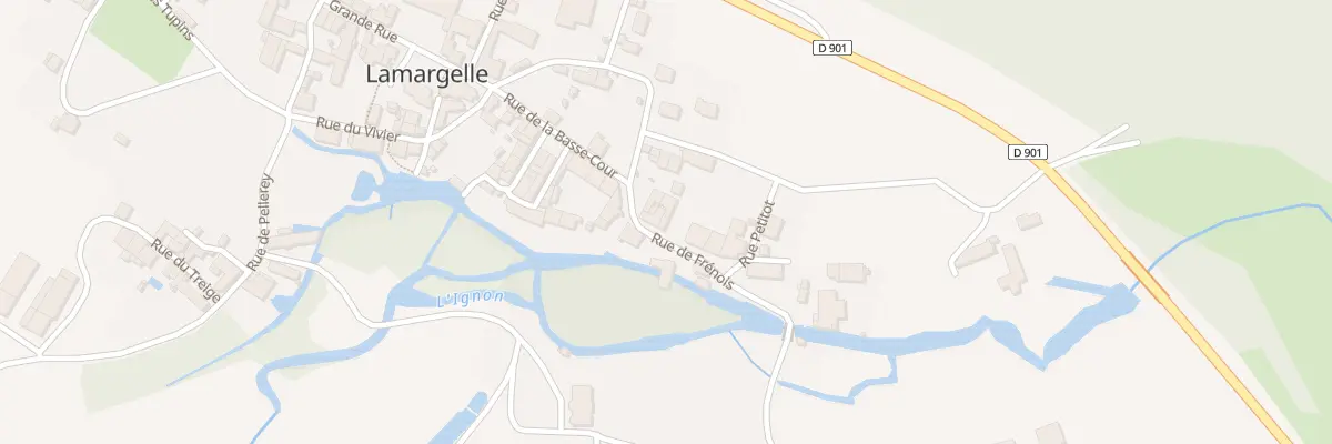 Plan du 6 Rue de Frenois à Lamargelle