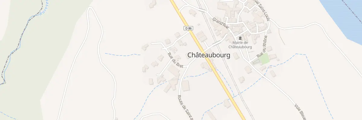 Plan du 4 Rte de Saint Romain à Châteaubourg