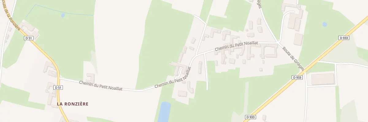 Plan du 389 Che du Petit Noaillat à Cormoranche-sur-Saône