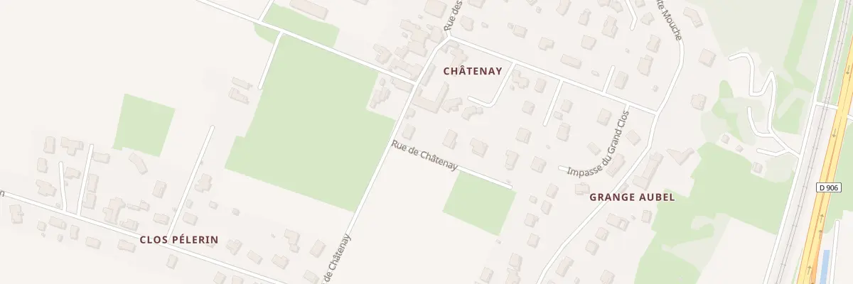 Plan du 38T Rue de Chatenay à Sancé