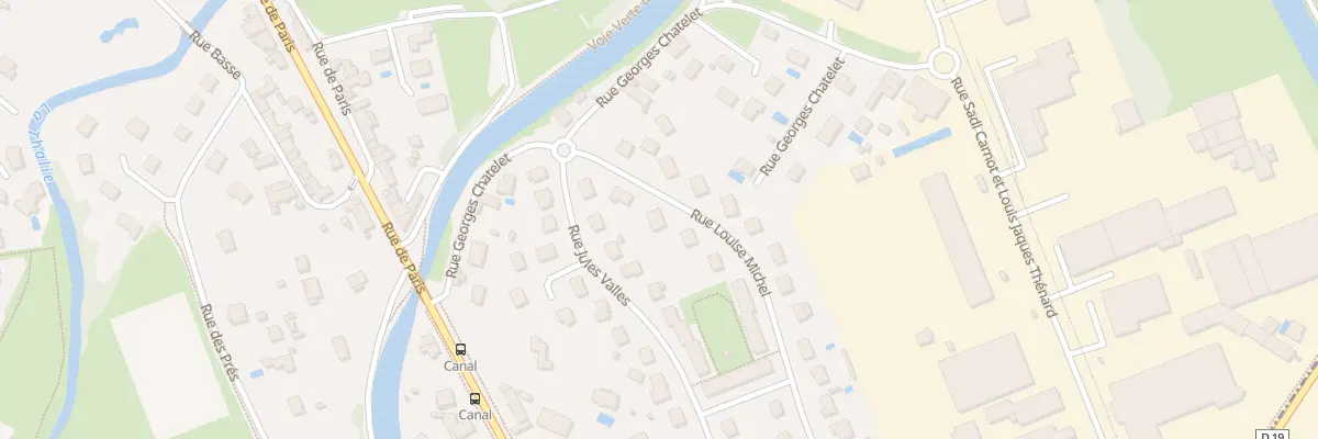Plan du 17 Rue Louise Michel à Champforgeuil