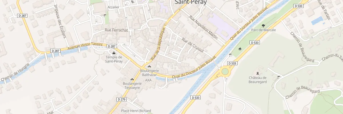 Plan du 1 Rue de l’Equerre à Saint-Péray