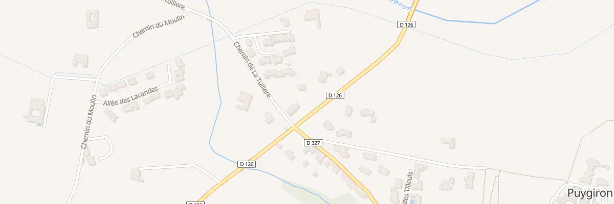 Plan du 82 Che de la Tuiliere à Puygiron