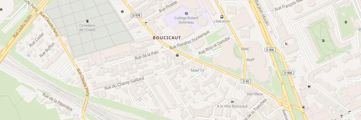 Plan du 55 Av Boucicaut à Chalon-sur-Saône