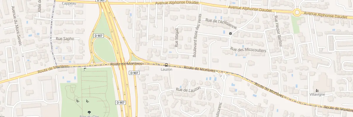 Plan du 18 Rue Magali au Pontet