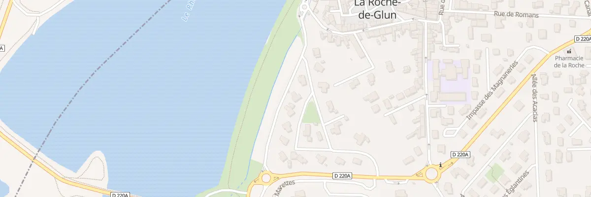 Plan du 4 Lot Hameau des Marettes à La Roche-de-Glun