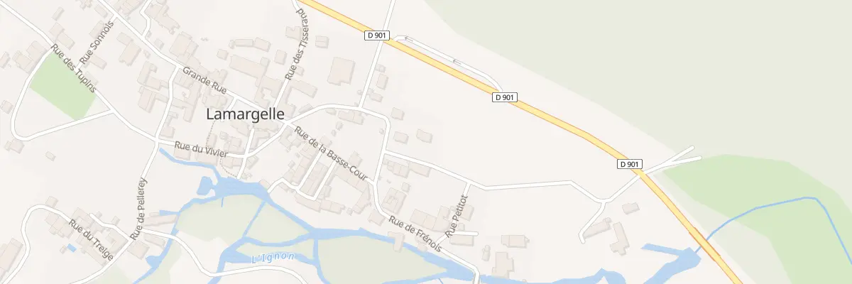 Plan du 2 Rue du Moulin d’En Bas à Lamargelle