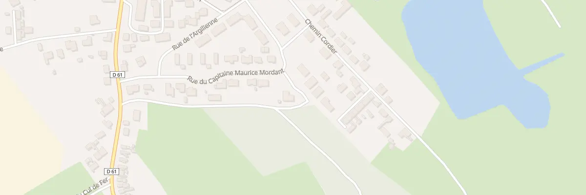 Plan du 4 Imp Capitaine Maurice Mordant à Pargny-sur-Saulx