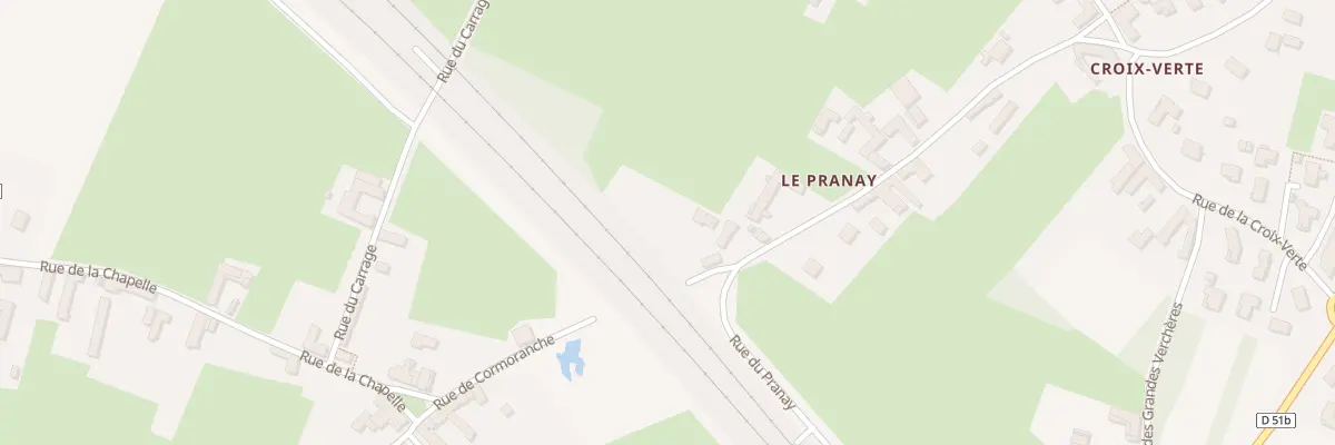 Plan du 380 Rue du Pranay à Grièges
