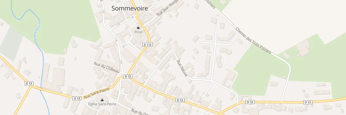Plan du 16 Rue Neuve à Sommevoire