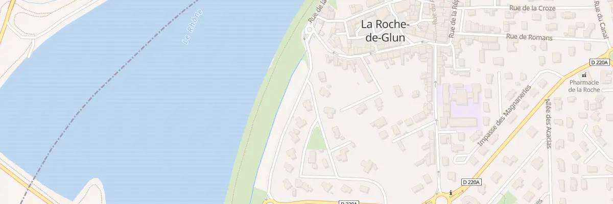 Plan du 2 Lot Hameau des Marettes à La Roche-de-Glun