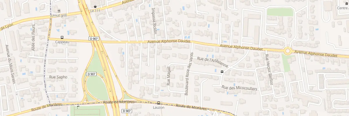 Plan du 4 Rue Magali au Pontet