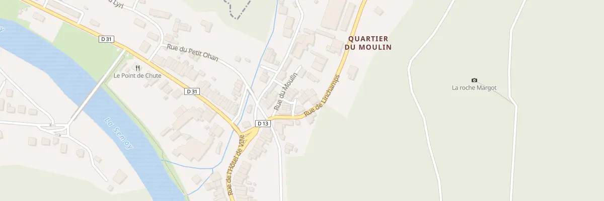 Plan du 10 Rue du Moulin aux Hautes-Rivières