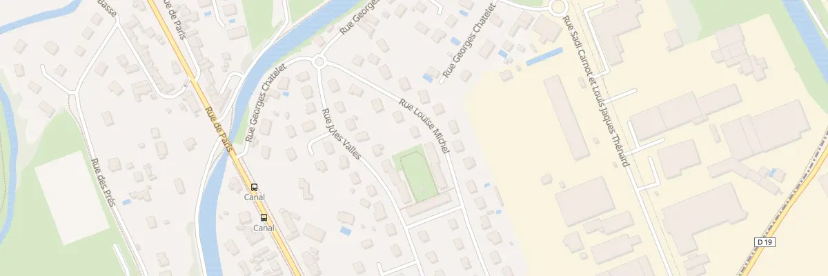 Plan du 13 Rue Louise Michel à Champforgeuil