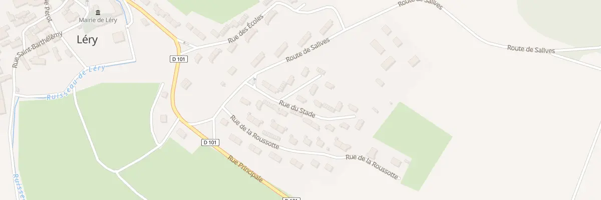 Plan du 31 Rue du Stade à Léry