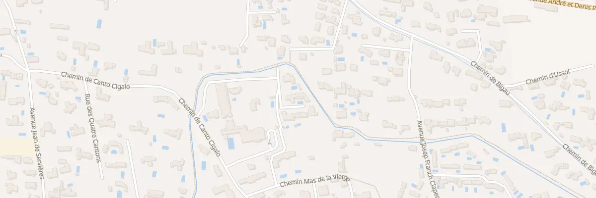 Plan du 4 Che Canto Cigalo à Saint-Rémy-de-Provence