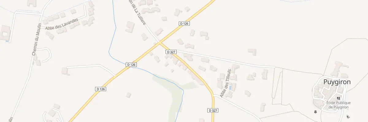 Plan du 5030 Souaille à Puygiron