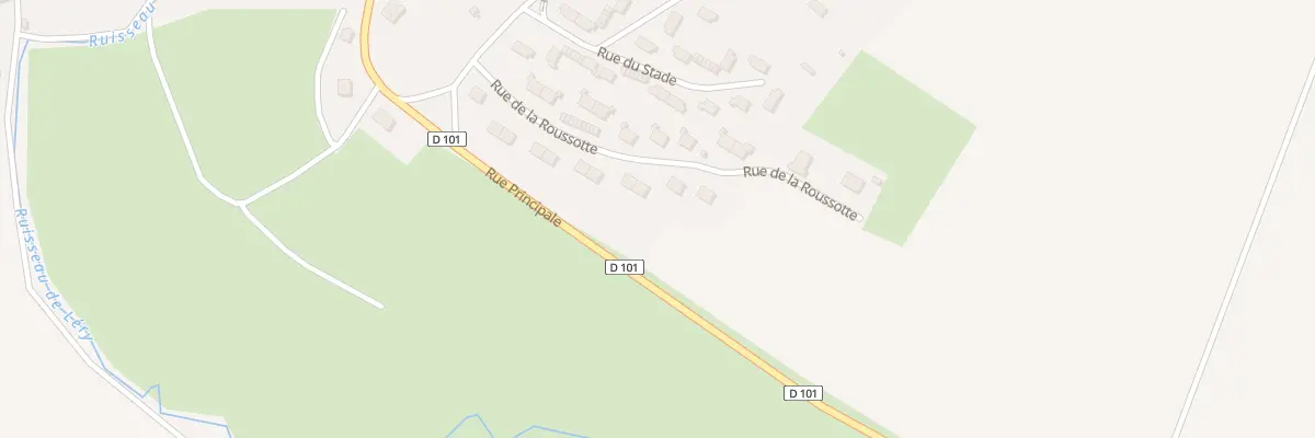 Plan du 20 Rue de la Roussotte à Léry