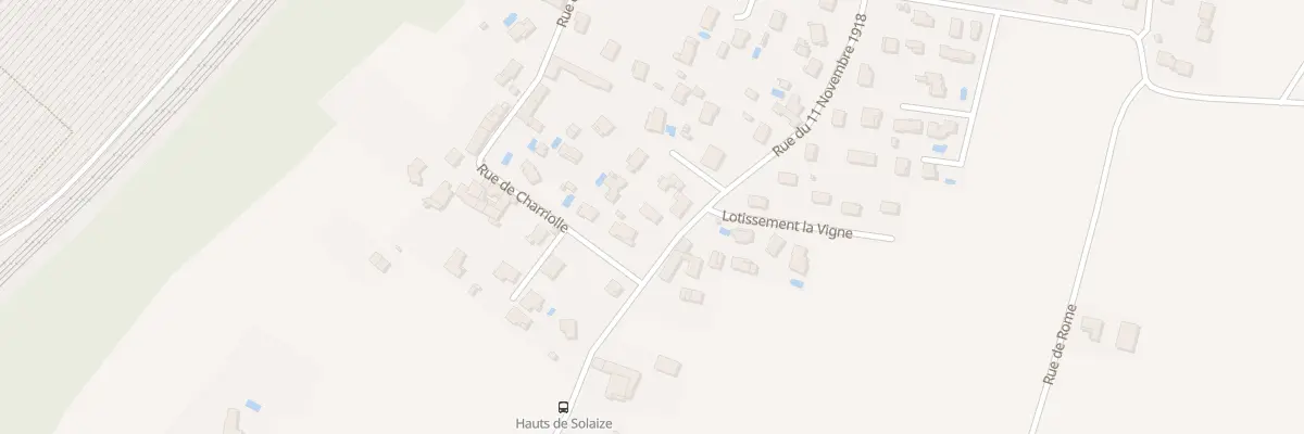 Plan du 5484 Rue du Onze Novembre 1918 à Solaize