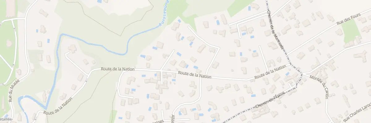 Plan du 567 Rte de la Nation à Rochetaillée-sur-Saône