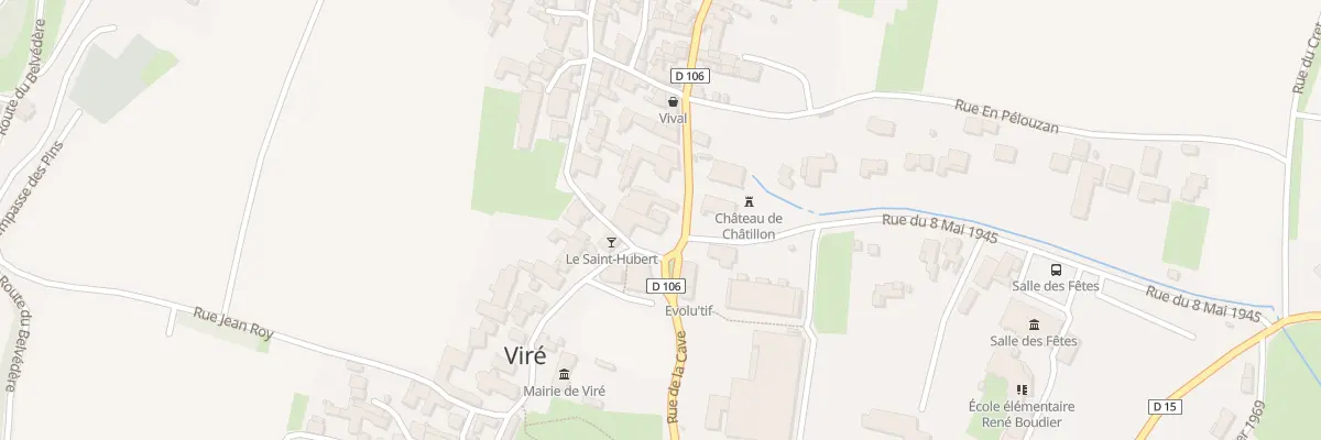 Plan du 20 Pl Andre Lagrange à Viré