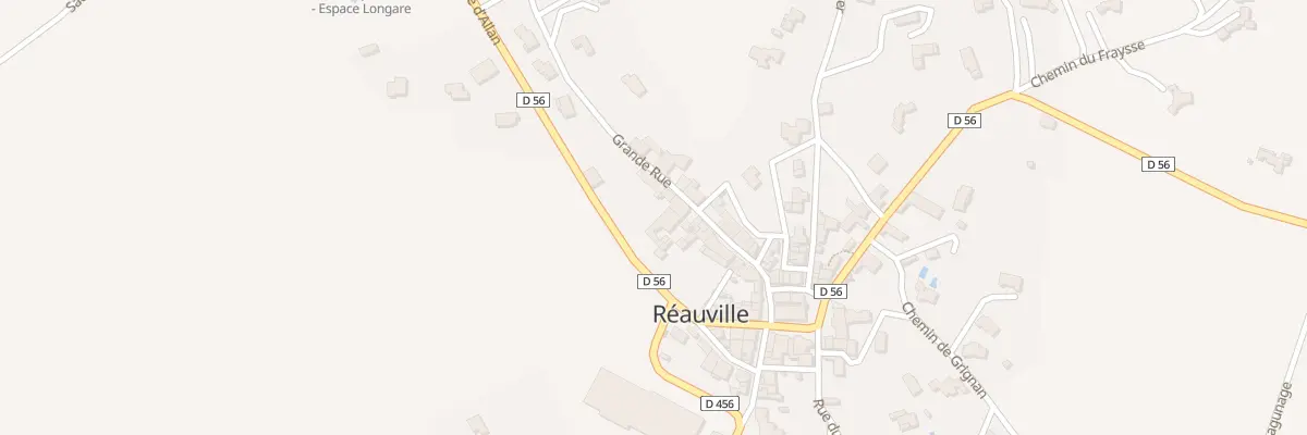 Plan du 85 Rue Grand Rue à Réauville