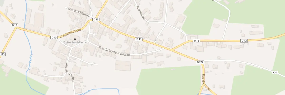 Plan du 15 Rue du Docteur Bochot à Sommevoire