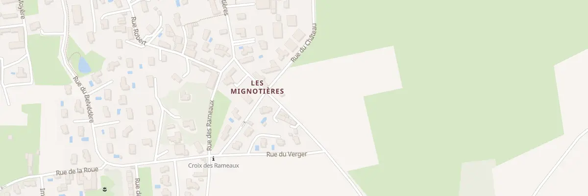 Plan du 303 Rue des Mignotières à Genay