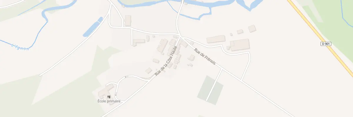 Plan du 6 Rue de la Côte Haute à Lamargelle