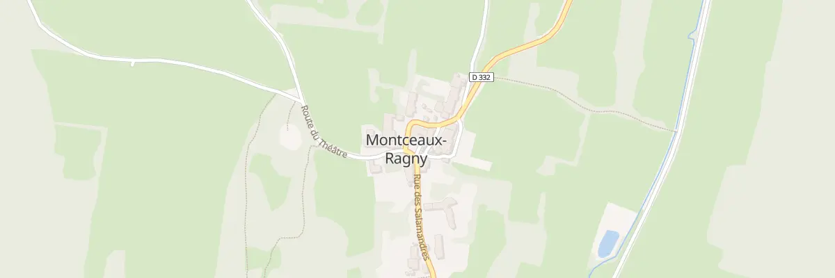 Plan du 5007 Les Plantes à Montceaux-Ragny