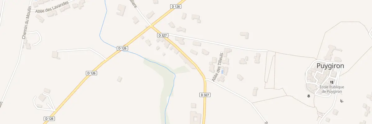 Plan du 5029 La Tuiliere à Puygiron