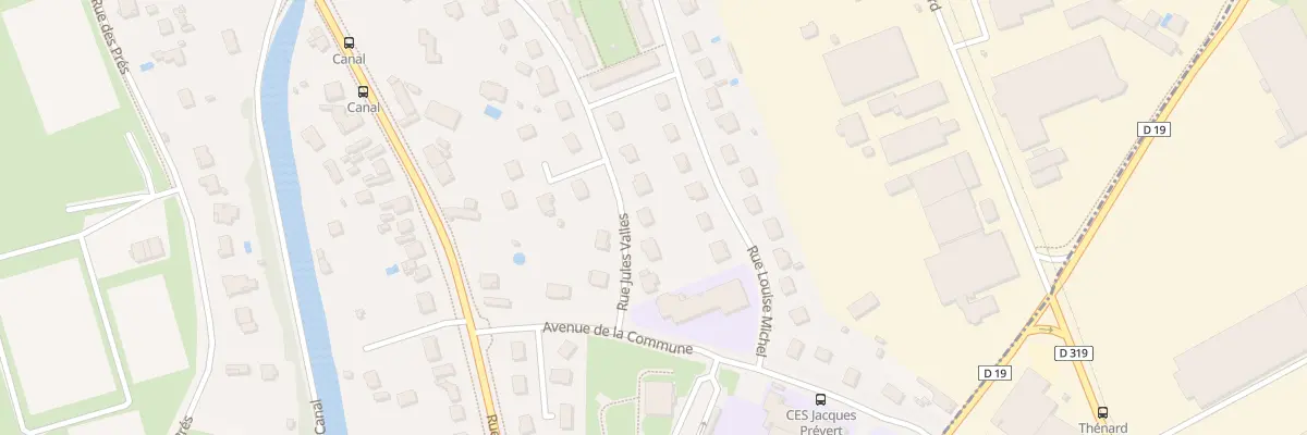 Plan du 6 Rue Jules Valles à Champforgeuil