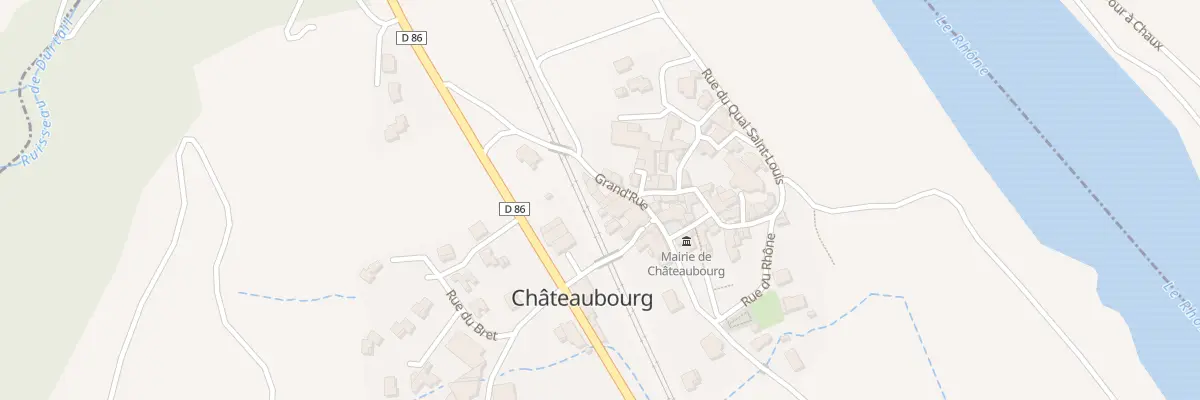 Plan du 10 Gr Grand Rue à Châteaubourg