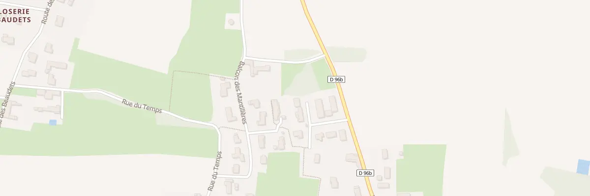 Plan du 33 La Mantillere à Bey