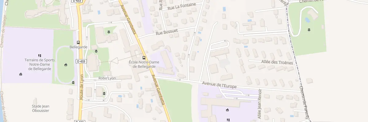 Plan du 30 Rue Molière à Neuville-sur-Saône