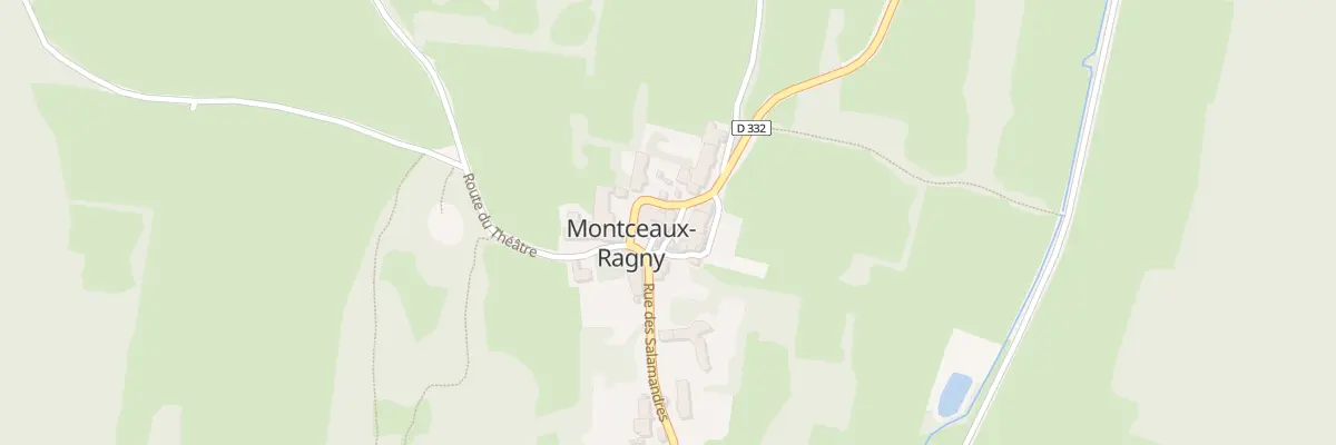 Plan du 5006 Les Plantes à Montceaux-Ragny