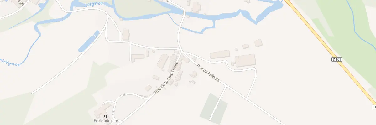 Plan du 9 Rue de Frenois à Lamargelle