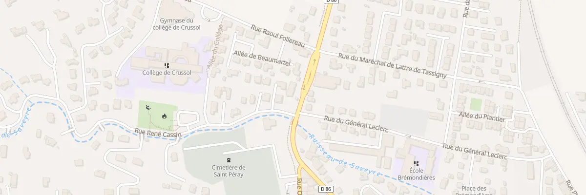 Plan du 1 Av Charles de Gaulle à Saint-Péray