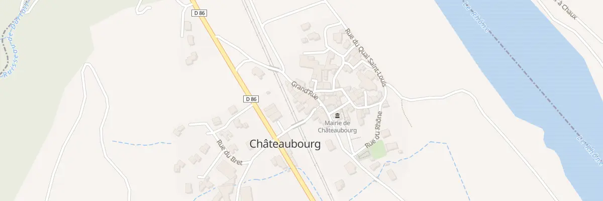Plan du 14 Gr Grand Rue à Châteaubourg