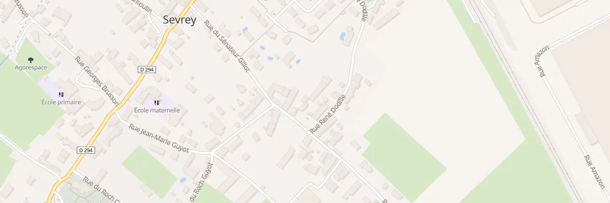 Plan du 13 Rue du Sénateur Gillot à Sevrey