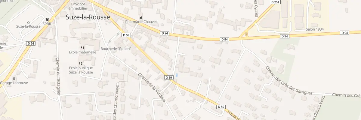 Plan du 5098 Imp de la Gendarmerie à Suze-la-Rousse