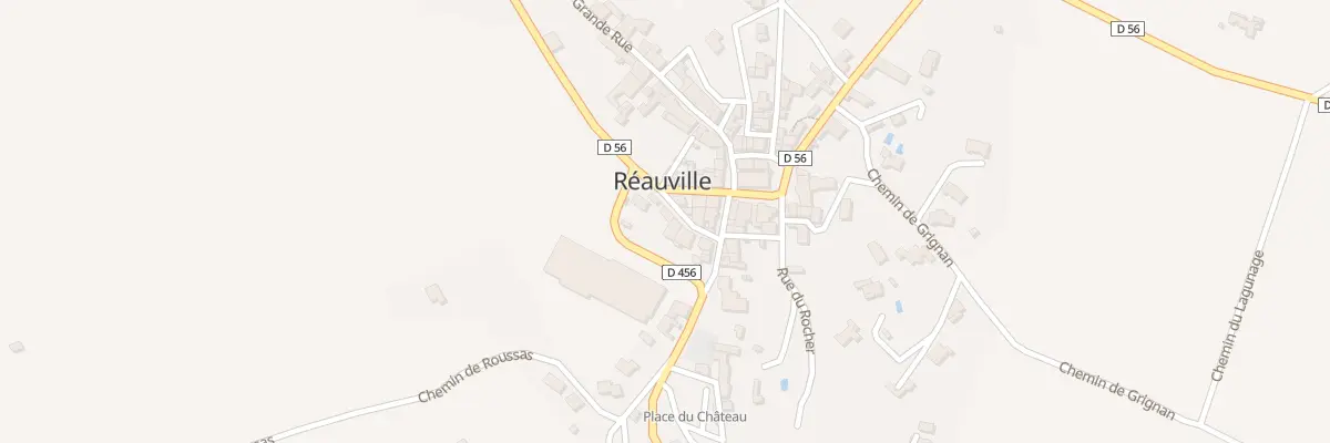 Plan du 5068 Le Village à Réauville