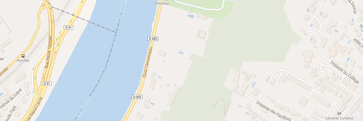 Plan du 88 Quai Clemenceau à Caluire-et-Cuire