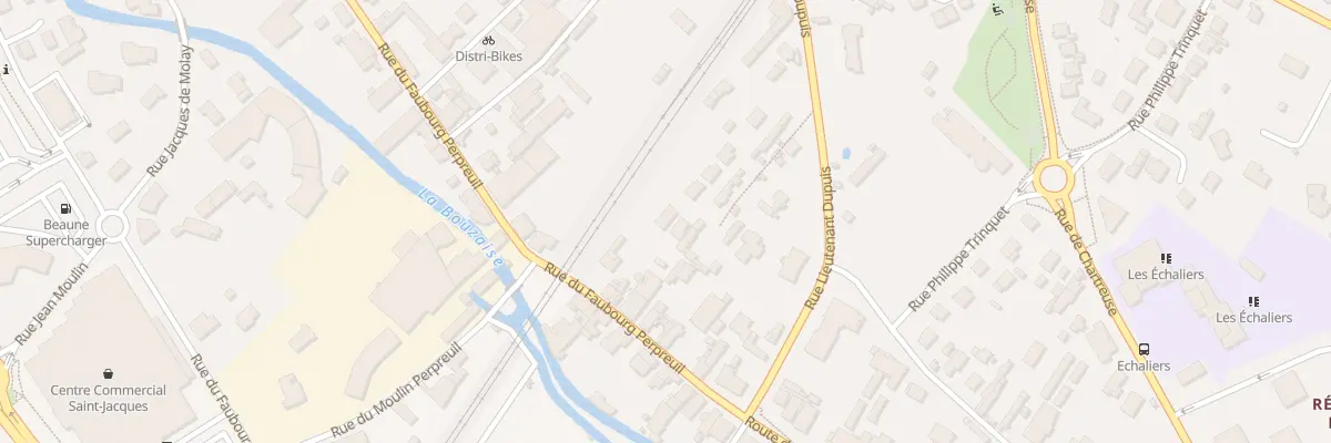 Plan du 18G Rue Lieutenant Dupuis à Beaune